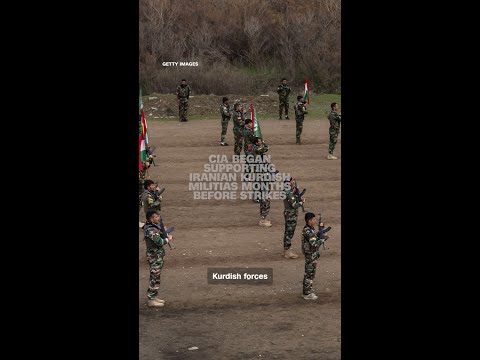CIA began supporting Iranian Kurdish militias months before strikes
