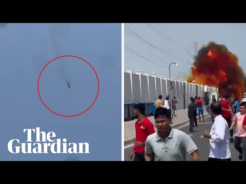 Missile appears to fall in Qatar as Iran launches retaliatory strikes