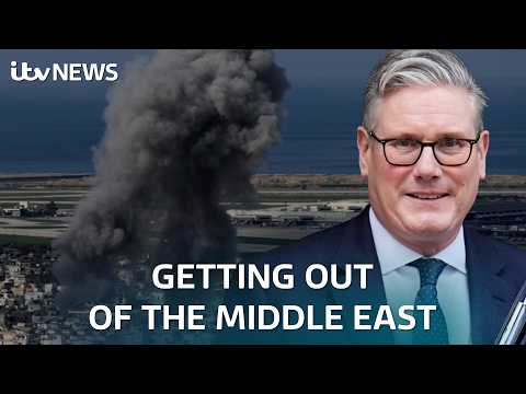 Keir Starmer announces more repatriation flights for UK nationals in the Middle East