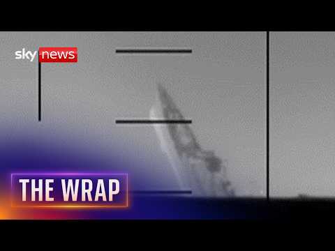 Iranian warship sinks after US torpedo strike | The Wrap with Anna Botting