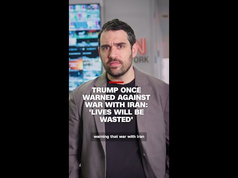 Trump once warned against war with Iran: ‘Lives will be wasted’