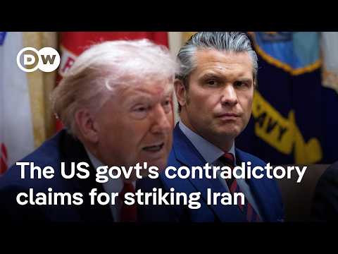 Does the White House know why it went to war with Iran? | DW News
