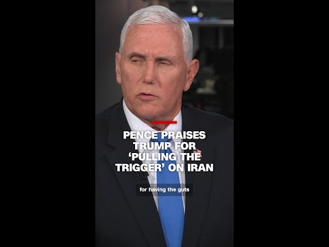 Pence praises Trump for ‘pulling the trigger’ on Iran