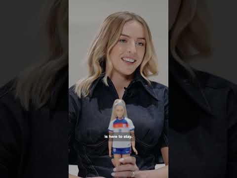Soccer star Chloe Kelly becomes Barbie role model