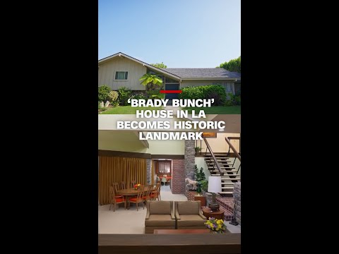 ‘Brady Bunch’ house in LA becomes historic landmark