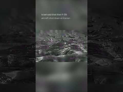 Israel says Iranian fighter jet shot down