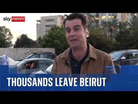Beirut: ‘Upwards of a million people given an hour or two to get out of their homes’