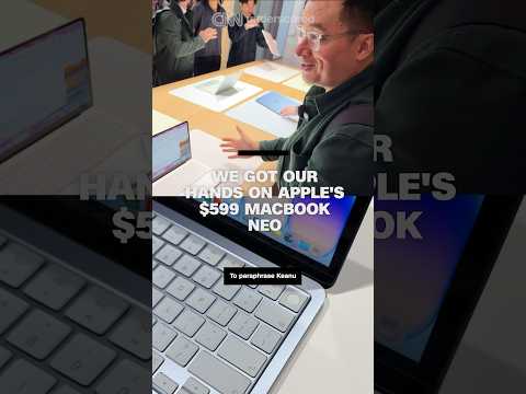 We got our hands on Apple’s $599 MacBook Neo