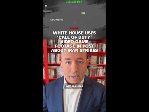 White House posts video about Iran strikes using ‘Call of Duty’ video game footage
