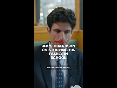 JFK’s grandson on studying his family in school
