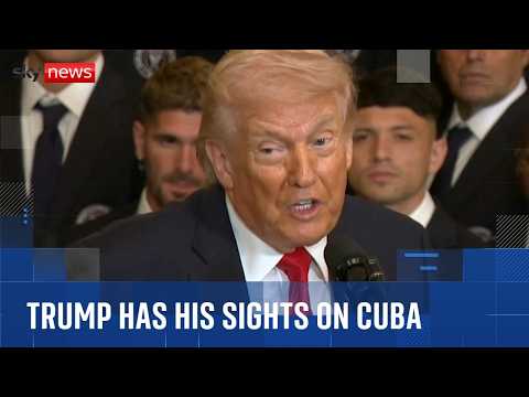 Trump: US wanted to ‘finish Iran first but Cuba is a question of time’