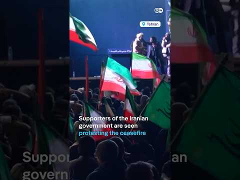 Iran war: Pro‑government supporters in Iran protest ceasefire | DW News