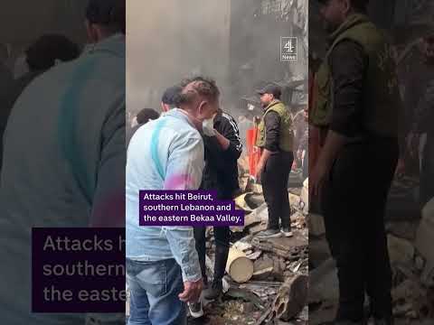 Israeli strikes hit across Lebanon