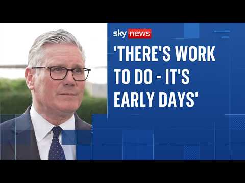‘Lot of work to do’ to reopen Strait of Hormuz, says Starmer
