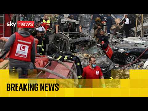 Beirut hit as Israel intensifies strikes on Lebanon