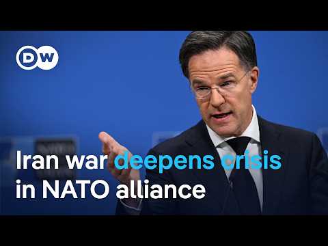 Trump, Rutte meet amid Iran war tensions | DW News