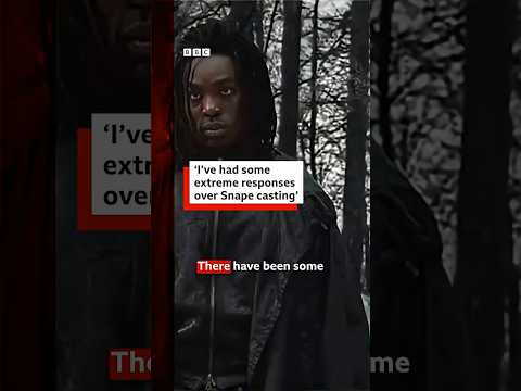 “I’ve had some extreme responses over Snape casting”, actor Paapa Essiedu has said. #BBCNews