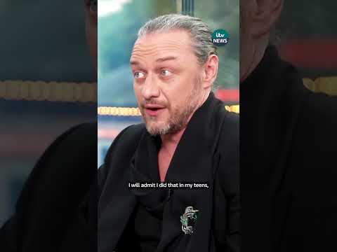 James McAvoy admits what football team he supports #football #scotland #england