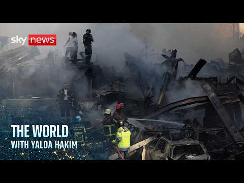 Live from Beirut – Israeli bombs threaten Trump’s Iran truce | The World with Yalda Hakim