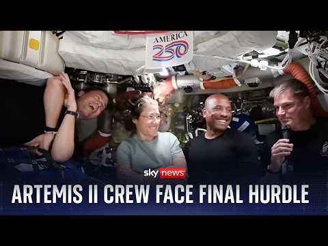 NASA ‘confident’ Artemis II crew will return safely to Earth | Sky News special programme