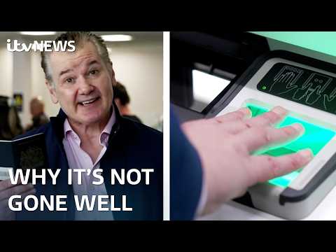 Huge delays as new EU fingerprint border checks come into force