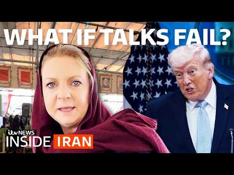We report from inside Tehran as Trump issues warning to Iran ahead of peace talks