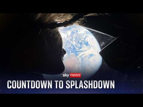Artemis II splashdown after historic moon mission