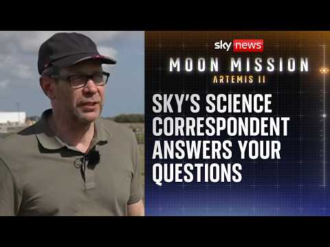 Artemis II moon mission: Sky’s science correspondent answers your questions