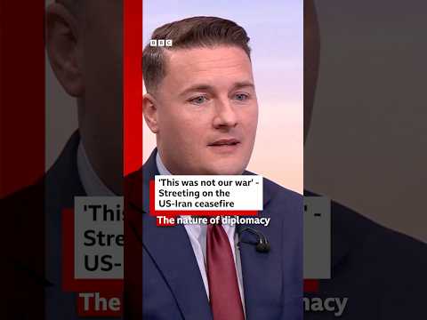 Streeting says its “disappointing” talks to end the US-Israel war with Iran had ended. #BBCNews