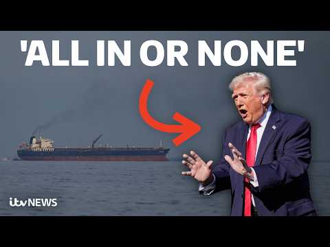 Trump threatens Strait of Hormuz blockade after ceasefire talks end without agreement | ITV News
