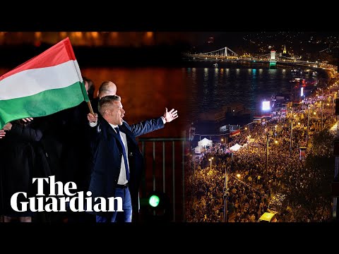 Thousands celebrate in Hungary as Péter Magyar ends Viktor Orbán’s 16-year rule