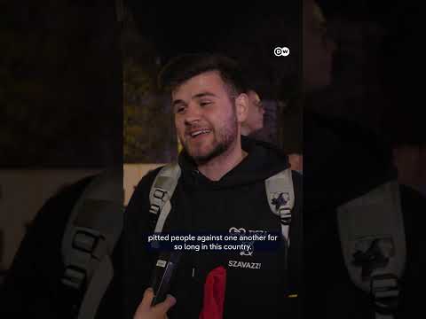 Hungarians celebrate after historic election | DW News