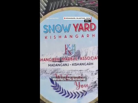 This viral ‘snow’ spot in India is actually a waste site