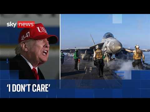 Trump says US Navy will blockade the Strait of Hormuz from today