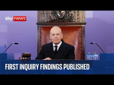 Southport Inquiry chairman speaks after Phase One report published