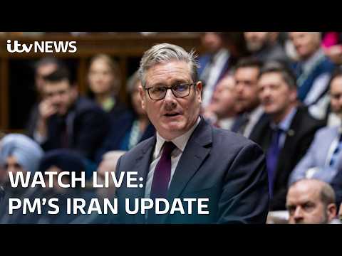 Watch live as the prime minister updates ministers on Iran conflict