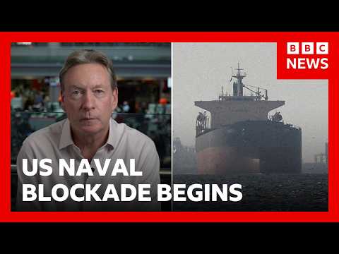 The US blockade on Iran’s ports explained | BBC News