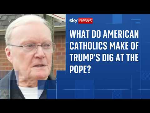 What do American Catholics make of Trump’s dig at the Pope?
