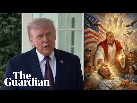 ‘I make people a lot better’: Trump says controversial AI image portrayed him as a doctor