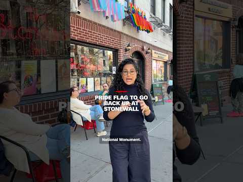 Pride flag to go back up at Stonewall