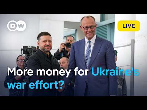 LIVE: Zelenskyy on surprise visit to Berlin | DW News