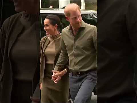 Harry and Meghan arrive in Australia for four-day tour