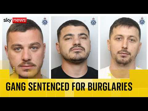 Albanian crime gang behind £1m burglary spree jailed