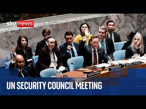 UN Security Council holds meeting on situation in Middle East