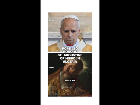 Pope Leo honors St. Augustine of Hippo in Algeria
