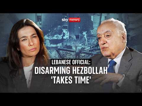 Lebanon minister on talks with Israel and disarming Hezbollah