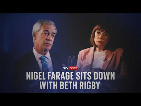 Nigel Farage sits down with Beth Rigby | Extended