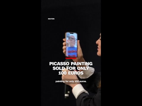 Picasso painting sold for only 100 euros