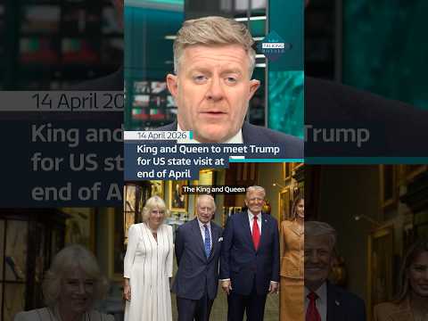King and Queen to meet Trump for US state visit at end of April #usa #royal #king #queen #trump
