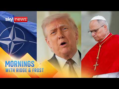 Donald Trump has once again attacked Pope Leo and NATO on Truth Social | Mornings